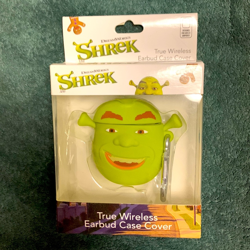 Shrek earbud cover